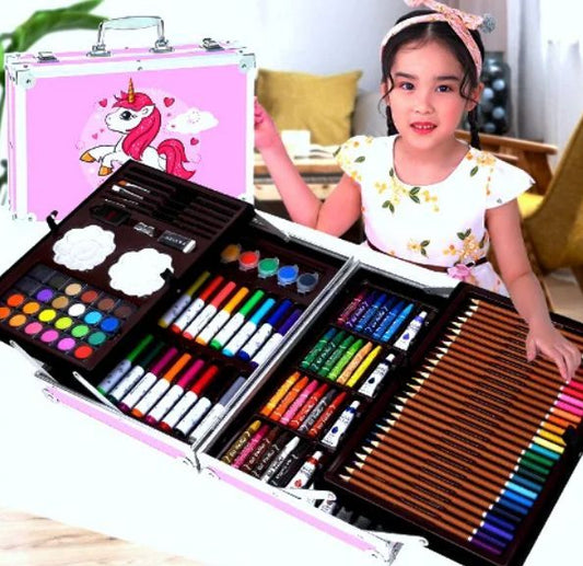 Valise Artistique Complète - Le Trésor Créatif de Votre Enfant