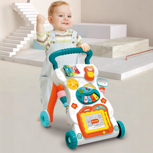 Le Trotteur Éducatif 3-en-1 : Premiers Pas & Éveil Musical